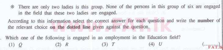 National Syllabus : Sri Lanka Law College Law Entrance - 2016 September - General Knowledge and Intelligence (English Medium) 76 2