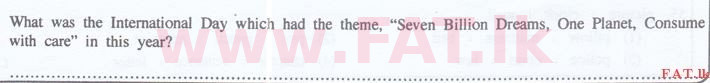 உள்ளூர் பாடத்திட்டம் : இலங்கை சட்டக்கல்லூரி இலங்கை சட்டக்கல்லூரி நுழைவுத்தேர்வு - 2015 செப்டம்பர் - General Knowledge and Intelligence (English மொழிமூலம்) 43 1