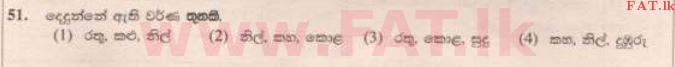 දේශීය විෂය නිර්දේශය : ශිෂ්‍යත්ව විභාගය 5 ශ්‍රේණිය - 2014 අගෝස්තු - ප්‍රශ්න පත්‍රය II B (සිංහල මාධ්‍යය) 21 1