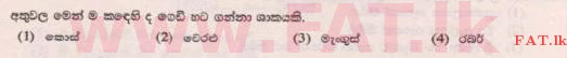 உள்ளூர் பாடத்திட்டம் : புலமைப்பரிசில் பரீட்சை தரம் 5 - 2015 ஆகஸ்ட் - தாள்கள் II B (සිංහල மொழிமூலம்) 3 1