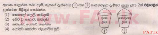 දේශීය විෂය නිර්දේශය : ශිෂ්‍යත්ව විභාගය 5 ශ්‍රේණිය - 2015 අගෝස්තු - ප්‍රශ්න පත්‍රය II B (සිංහල මාධ්‍යය) 21 1