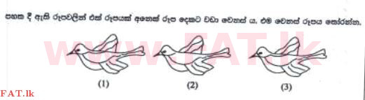 National Syllabus : Scholarship Exam Grade 5 - 2016 August - Paper I (සිංහල Medium) 3 1