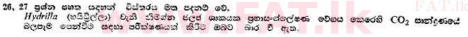 National Syllabus : Advanced Level (A/L) Botany - 1989 August - Paper I (සිංහල Medium) 26 1