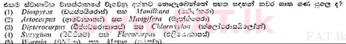 දේශීය විෂය නිර්දේශය : උසස් පෙළ (A/L) උද්භිත විද්‍යාව - 1989 අගෝස්තු - ප්‍රශ්න පත්‍රය I (සිංහල මාධ්‍යය) 41 1