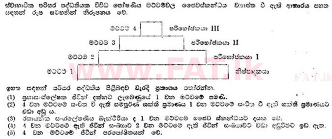 දේශීය විෂය නිර්දේශය : උසස් පෙළ (A/L) උද්භිත විද්‍යාව - 1989 අගෝස්තු - ප්‍රශ්න පත්‍රය I (සිංහල මාධ්‍යය) 44 1