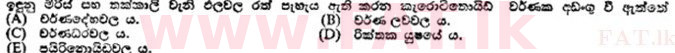உள்ளூர் பாடத்திட்டம் : உயர்தரம் (உ/த) தாவரவியல் - 1989 ஆகஸ்ட் - தாள்கள் I (සිංහල மொழிமூலம்) 56 2