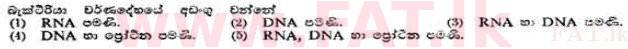 දේශීය විෂය නිර්දේශය : උසස් පෙළ (A/L) උද්භිත විද්‍යාව - 1991 අගෝස්තු - ප්‍රශ්න පත්‍රය I (සිංහල මාධ්‍යය) 6 1