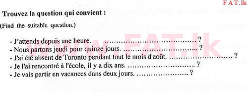National Syllabus : Ordinary Level (O/L) French Language - 2009 December - Paper (French Language Medium) 6 1
