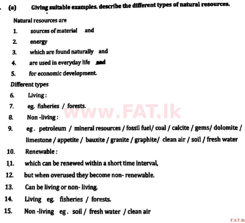 දේශීය විෂය නිර්දේශය : උසස් පෙළ (A/L) ජීව විද්‍යාව - 2017 අගෝස්තු - ප්‍රශ්න පත්‍රය II B (English මාධ්‍යය) 5 3834