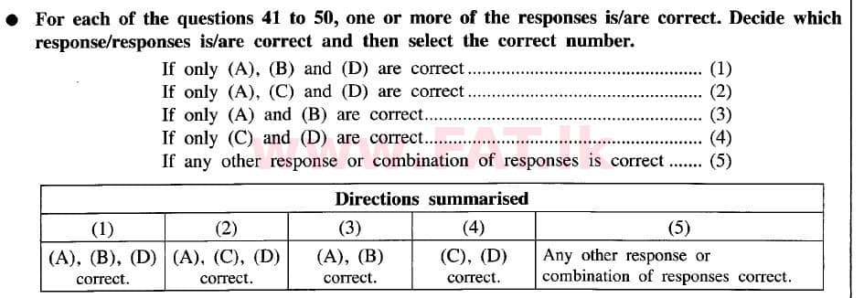 National Syllabus : Advanced Level (A/L) Biology - 2020 October - Paper I (New Syllabus) (English Medium) 44 1