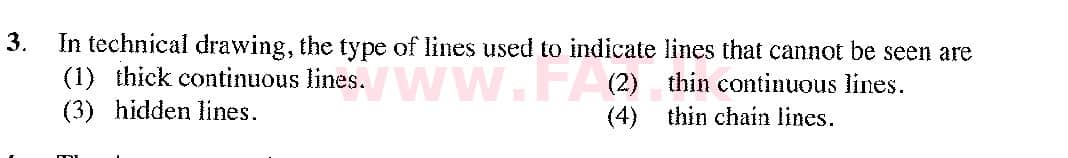 දේශීය විෂය නිර්දේශය : සාමාන්‍ය පෙළ (O/L) ශිල්ප කලා - 2017 දෙසැම්බර් - ප්‍රශ්න පත්‍රය I (English මාධ්‍යය) 3 1