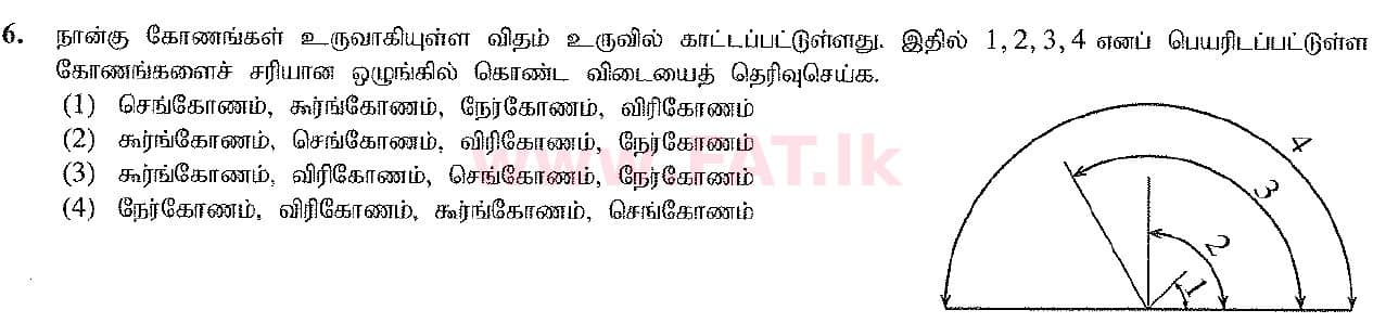 දේශීය විෂය නිර්දේශය : සාමාන්‍ය පෙළ (O/L) ශිල්ප කලා - 2017 දෙසැම්බර් - ප්‍රශ්න පත්‍රය I (தமிழ் මාධ්‍යය) 6 1