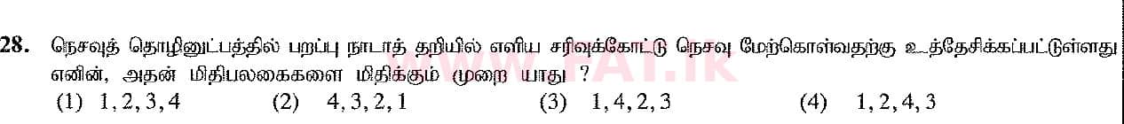 දේශීය විෂය නිර්දේශය : සාමාන්‍ය පෙළ (O/L) ශිල්ප කලා - 2017 දෙසැම්බර් - ප්‍රශ්න පත්‍රය I (தமிழ் මාධ්‍යය) 28 1