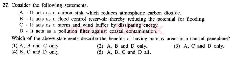 දේශීය විෂය නිර්දේශය : උසස් පෙළ (A/L) සිවිල් තාක්ෂණවේදය - 2020 ඔක්තෝබර් - ප්‍රශ්න පත්‍රය I (නව / පැරණි විෂය නිර්දේශය) (English මාධ්‍යය) 27 1