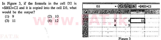 දේශීය විෂය නිර්දේශය : සාමාන්‍ය පෙළ (O/L) තොරතුරු හා සන්නිවේදන තාක්ෂණය (ICT) - 2010 දෙසැම්බර් - ප්‍රශ්න පත්‍රය I (English මාධ්‍යය) 18 1