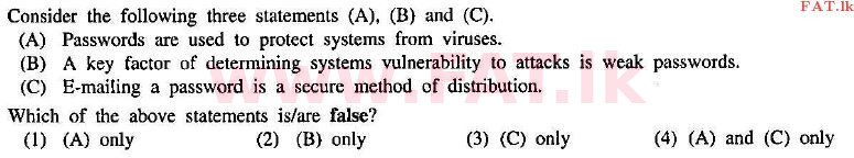 உள்ளூர் பாடத்திட்டம் : சாதாரண நிலை (சா/த) தகவல் தொடர்பாடல் தொழில்நுட்பம் - 2009 டிசம்பர் - தாள்கள் I (English மொழிமூலம்) 36 1