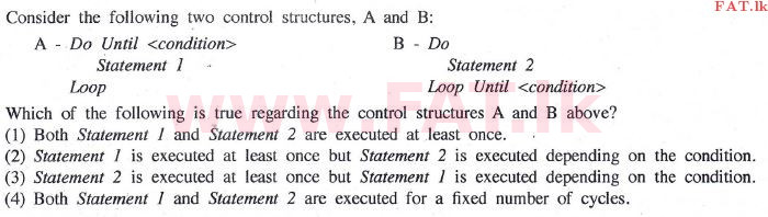 දේශීය විෂය නිර්දේශය : සාමාන්‍ය පෙළ (O/L) තොරතුරු හා සන්නිවේදන තාක්ෂණය (ICT) - 2014 දෙසැම්බර් - ප්‍රශ්න පත්‍රය I (English මාධ්‍යය) 28 1