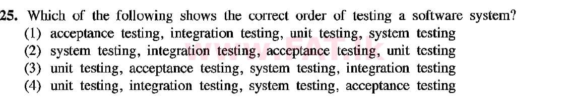 உள்ளூர் பாடத்திட்டம் : சாதாரண நிலை (சா/த) தகவல் தொடர்பாடல் தொழில்நுட்பம் - 2019 டிசம்பர் - தாள்கள் I (English மொழிமூலம்) 25 1