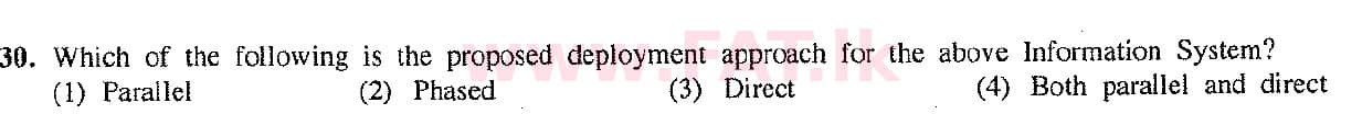 දේශීය විෂය නිර්දේශය : සාමාන්‍ය පෙළ (O/L) තොරතුරු හා සන්නිවේදන තාක්ෂණය (ICT) - 2017 දෙසැම්බර් - ප්‍රශ්න පත්‍රය I (English මාධ්‍යය) 30 2