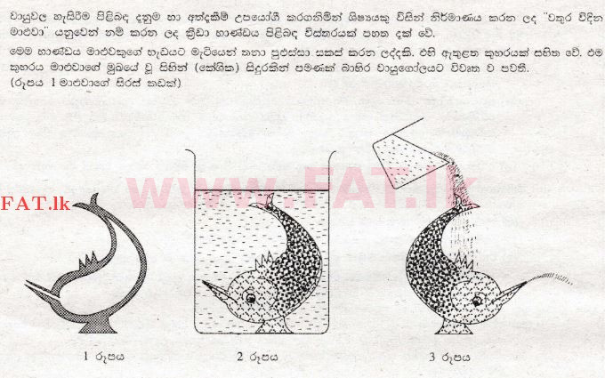 உள்ளூர் பாடத்திட்டம் : சாதாரண நிலை (சா/த) விஞ்ஞான - 2008 டிசம்பர் - தாள்கள் II B (සිංහල மொழிமூலம்) 4 1