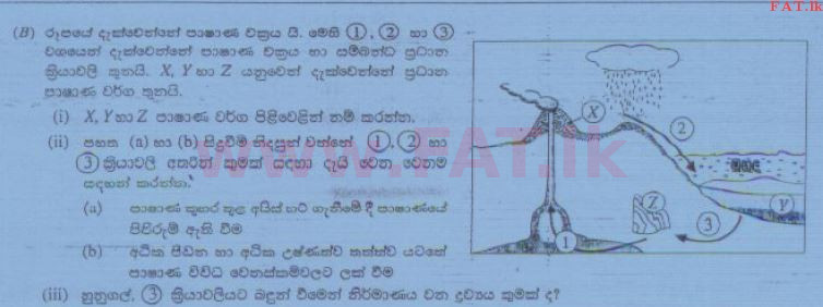 உள்ளூர் பாடத்திட்டம் : சாதாரண நிலை (சா/த) விஞ்ஞான - 2013 டிசம்பர் - தாள்கள் II (සිංහල மொழிமூலம்) 8 2