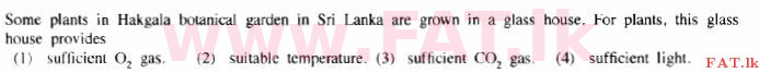 දේශීය විෂය නිර්දේශය : සාමාන්‍ය පෙළ (O/L) විද්‍යාව - 2015 දෙසැම්බර් - ප්‍රශ්න පත්‍රය I (English මාධ්‍යය) 23 1