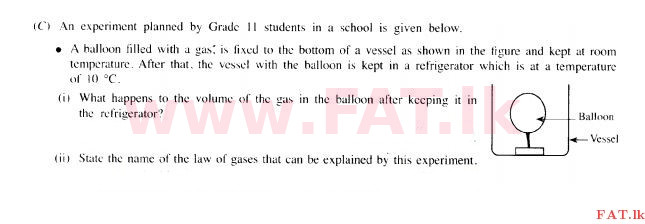 දේශීය විෂය නිර්දේශය : සාමාන්‍ය පෙළ (O/L) විද්‍යාව - 2015 දෙසැම්බර් - ප්‍රශ්න පත්‍රය II (English මාධ්‍යය) 3 3