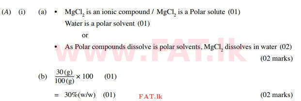 National Syllabus : Ordinary Level (O/L) Science - 2015 December - Paper II (English Medium) 8 208
