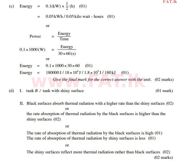 දේශීය විෂය නිර්දේශය : සාමාන්‍ය පෙළ (O/L) විද්‍යාව - 2015 දෙසැම්බර් - ප්‍රශ්න පත්‍රය II (English මාධ්‍යය) 10 218
