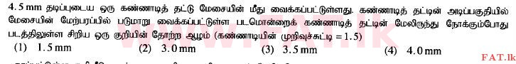 உள்ளூர் பாடத்திட்டம் : சாதாரண நிலை (சா/த) விஞ்ஞான - 2014 டிசம்பர் - தாள்கள் I (தமிழ் மொழிமூலம்) 30 1