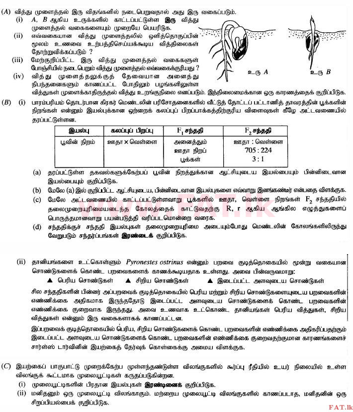 National Syllabus : Ordinary Level (O/L) Science - 2014 December - Paper II (தமிழ் Medium) 6 1