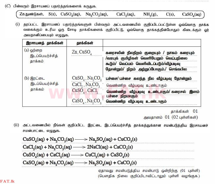දේශීය විෂය නිර්දේශය : සාමාන්‍ය පෙළ (O/L) විද්‍යාව - 2014 දෙසැම්බර් - ප්‍රශ්න පත්‍රය II (தமிழ் මාධ්‍යය) 3 442