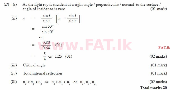 දේශීය විෂය නිර්දේශය : සාමාන්‍ය පෙළ (O/L) විද්‍යාව - 2013 දෙසැම්බර් - ප්‍රශ්න පත්‍රය II (English මාධ්‍යය) 9 1059