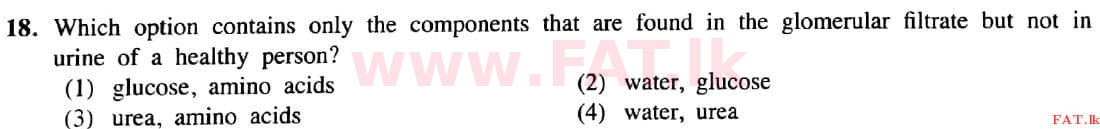 National Syllabus : Ordinary Level (O/L) Science - 2021 May - Paper I (English Medium) 18 1