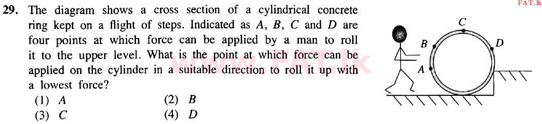 National Syllabus : Ordinary Level (O/L) Science - 2021 May - Paper I (English Medium) 29 1