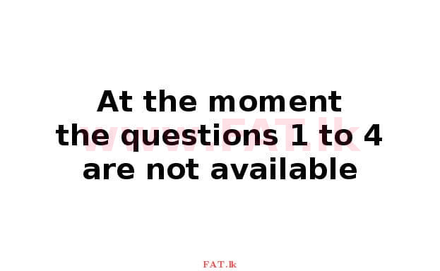 National Syllabus : Ordinary Level (O/L) Science - 2021 May - Paper II (English Medium) 2 1