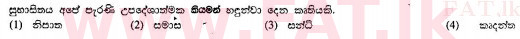 National Syllabus : Ordinary Level (O/L) Sinhala Language and Literature - 2010 December - Paper I (සිංහල Medium) 17 2