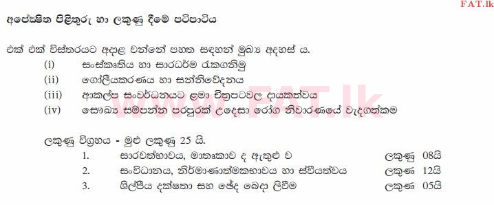 දේශීය විෂය නිර්දේශය : සාමාන්‍ය පෙළ (O/L) සිංහළ භාෂාව සහ සාහිත්‍යය - 2010 දෙසැම්බර් - ප්‍රශ්න පත්‍රය II (සිංහල මාධ්‍යය) 2 2556