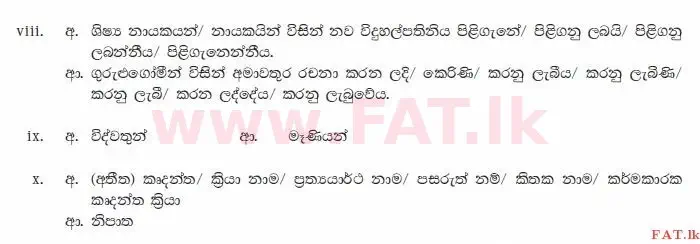 National Syllabus : Ordinary Level (O/L) Sinhala Language and Literature - 2012 December - Paper II (සිංහල Medium) 1 1494