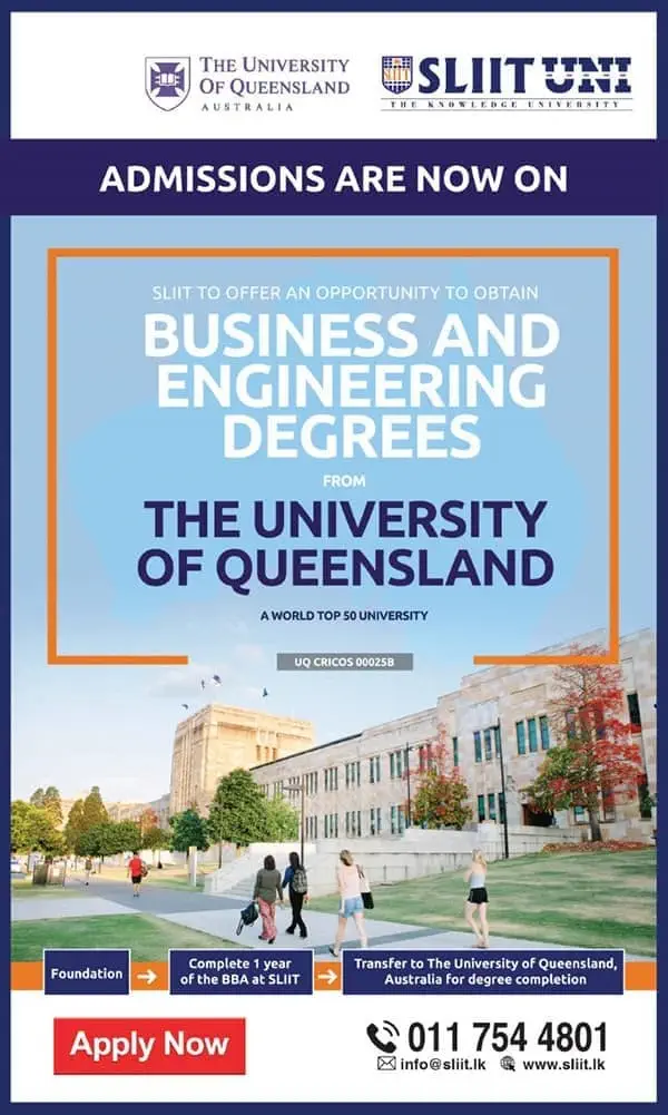 Obtain a degree from a top 50 university in the word!
<br>
Study a business or an engineering honours degree programme from University of Queensland, Australia.