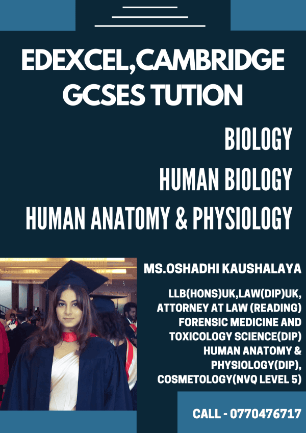 Edexcel (GCSE) / Cambridge (CIE) OL Biology & Human Biologym3