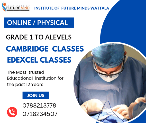 Edexcel / Cambridge Classes in Wattalam1