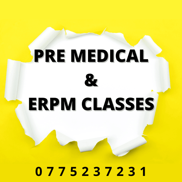 Pre Medical සහ ERPM පන්තිm1