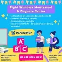 Eight Wonders Montessori & Day Care - පිටකෝට්ටේ