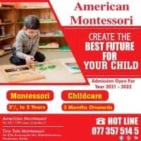 American Montessori, Child Care & Teacher Training Centre - கொழும்பு, கண்டி