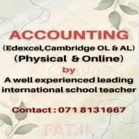 Edexcel / Cambridge / local Accounting for OL and AL classes