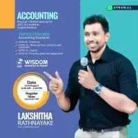 A/L Accounting Tuition classes - English medium