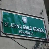 St. John's Girls' පාසල - පානදුර