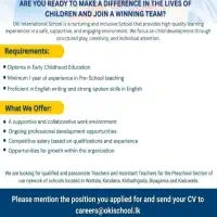 OKI International School Network - Teacher Vacancies