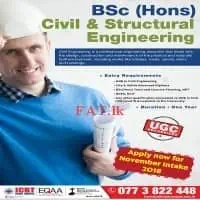 BSc (Hons) - Civil and Structural Engineering